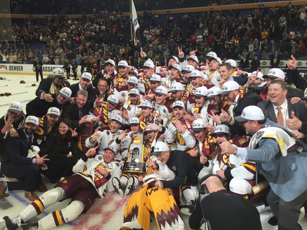 Back to Back: Bulldogs Shutout Minutemen to Become National Champions Once Again